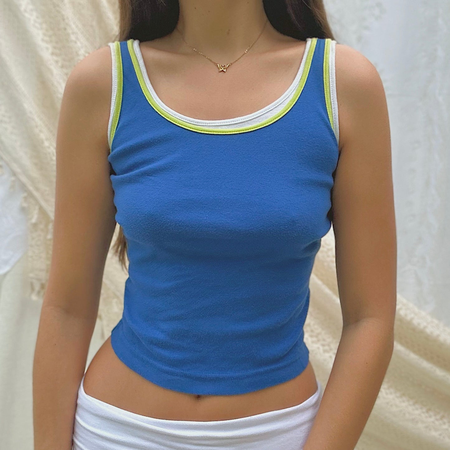 Y2K O'Neill Royal Blue Sporty Tank / SZ S