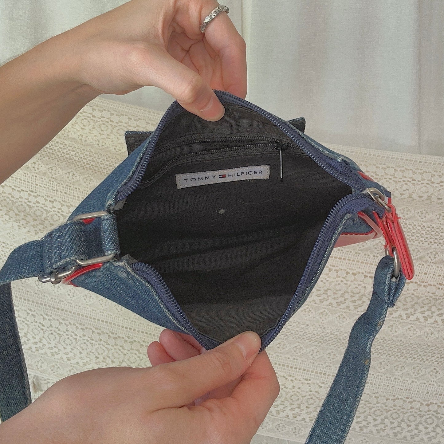Y2K Tommy Hilfiger Denim Mini Bag