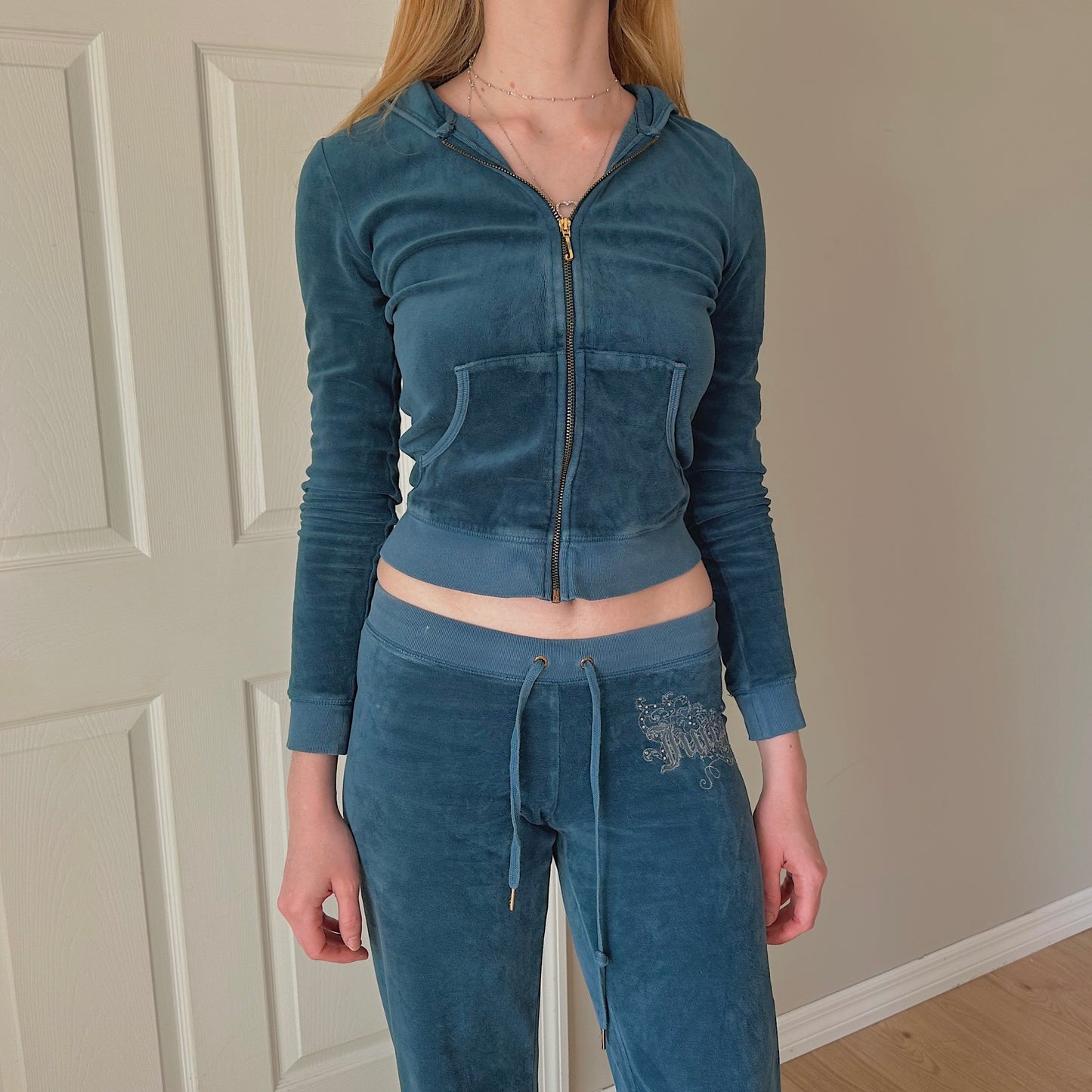 Y2K Juicy Couture Aegean Tracksuit / SZ S