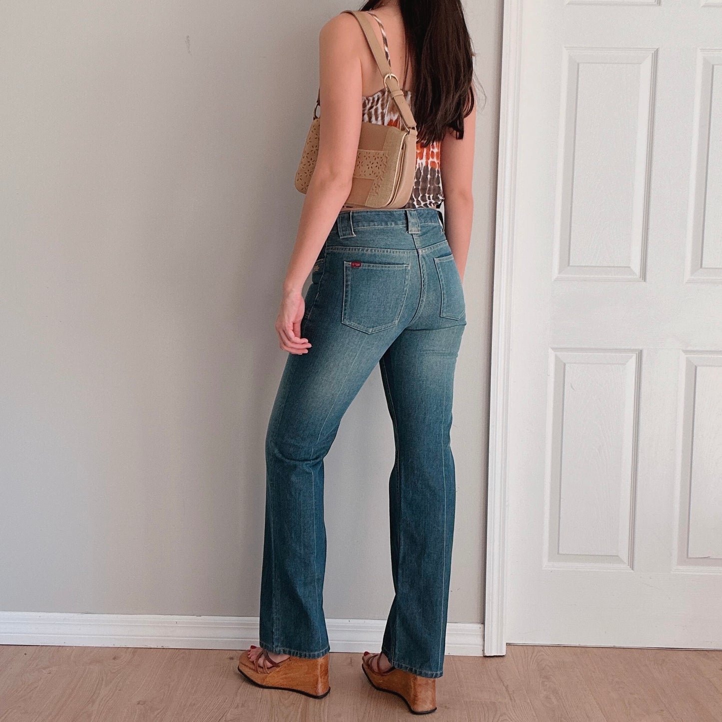Y2K Nautica Denim Embroidered Jeans / SZ 8