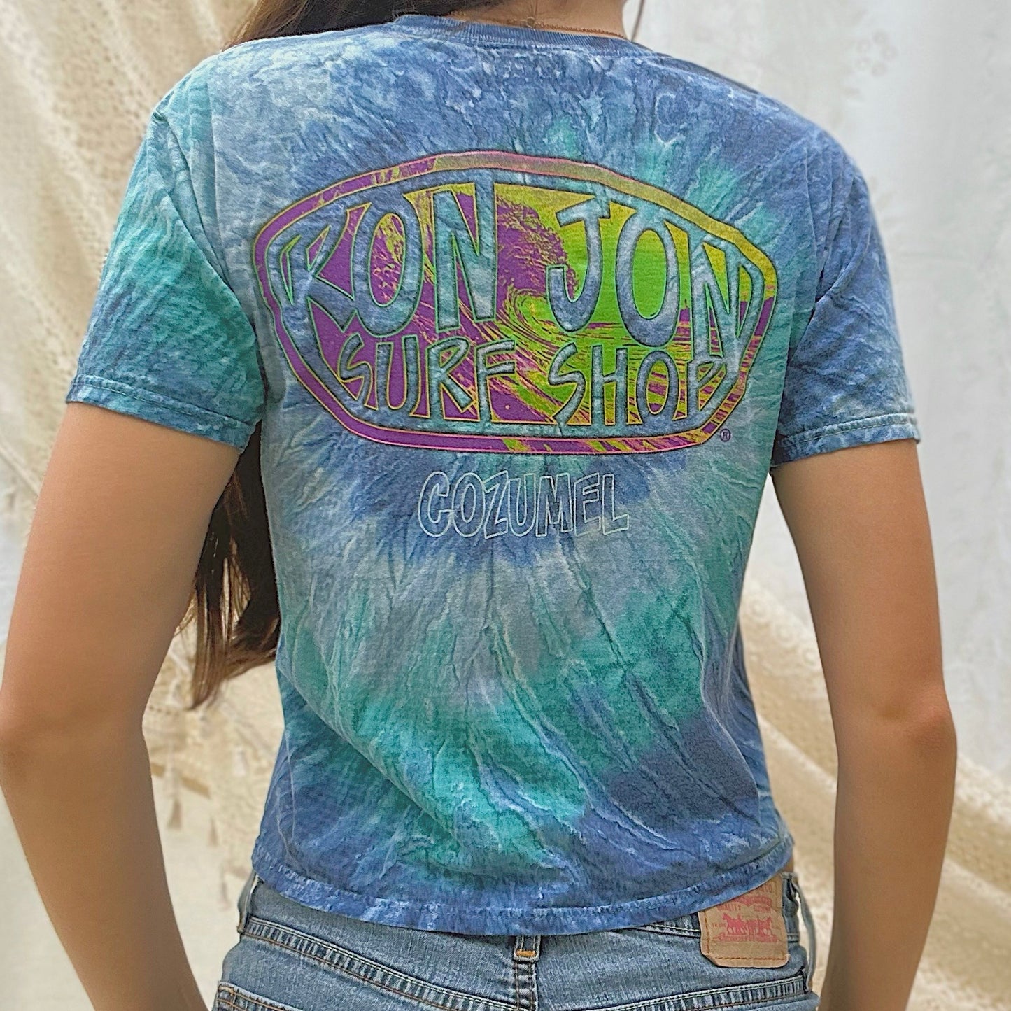 Y2K Ron Jon Tie Dye Tee / SZ S/M
