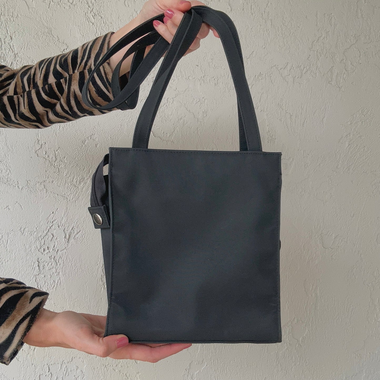 Y2K Animal Print Furry Bag