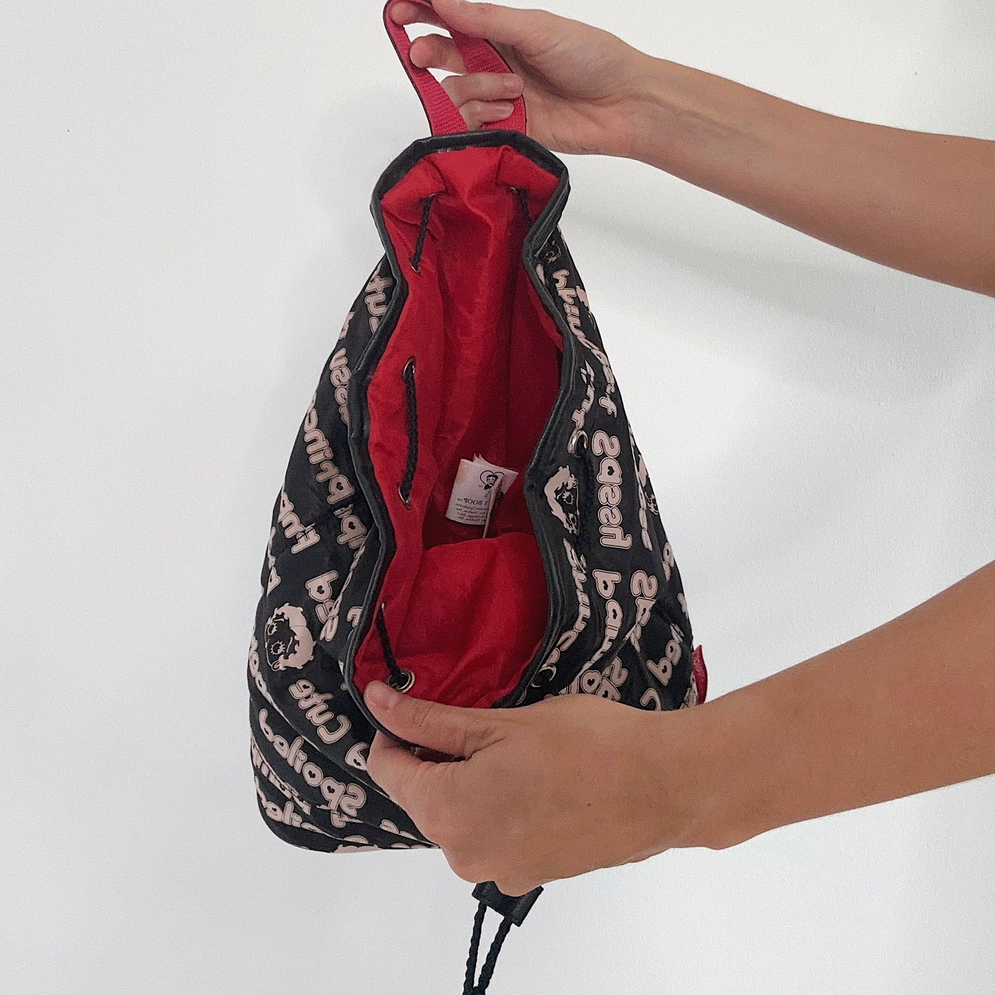 Betty Boop Black & Red Backpack
