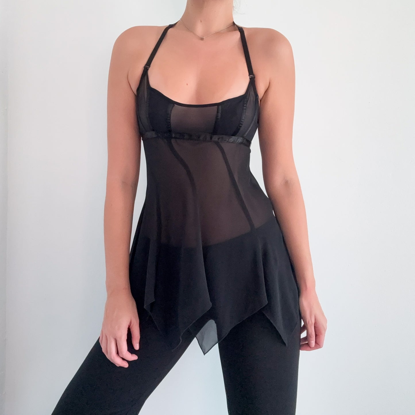 Y2K Victoria's Secret Black Fairy Nighty / SZ S