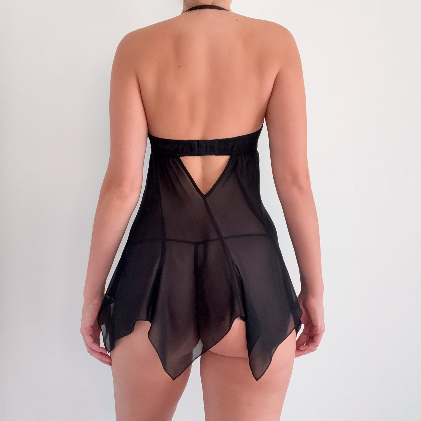 Y2K Victoria's Secret Black Fairy Nighty / SZ S