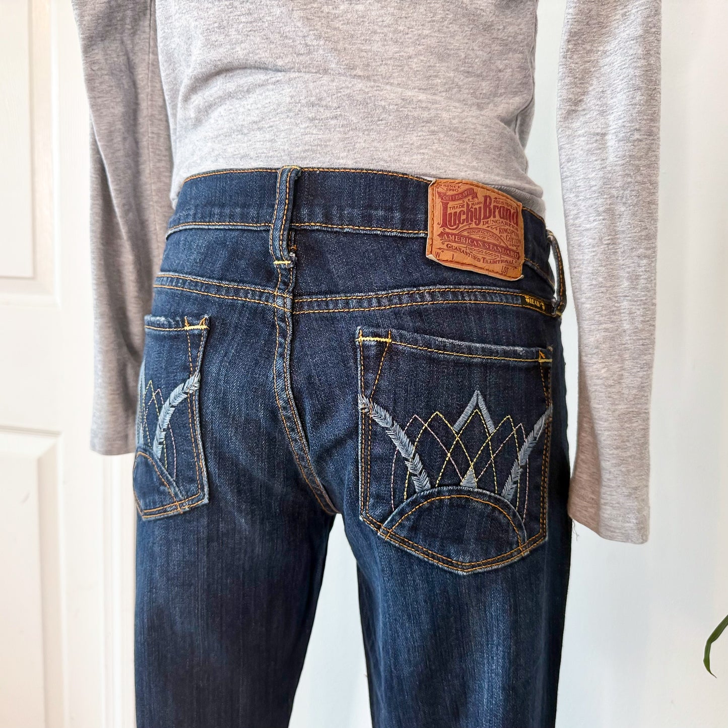 Y2K Lucky Brand Dark Denim Jeans / SZ 6