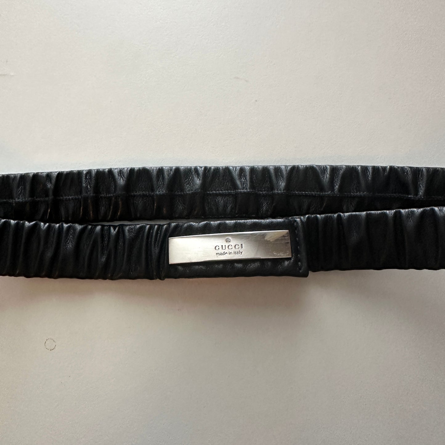 Gucci Leather Belt / SZ XS-S