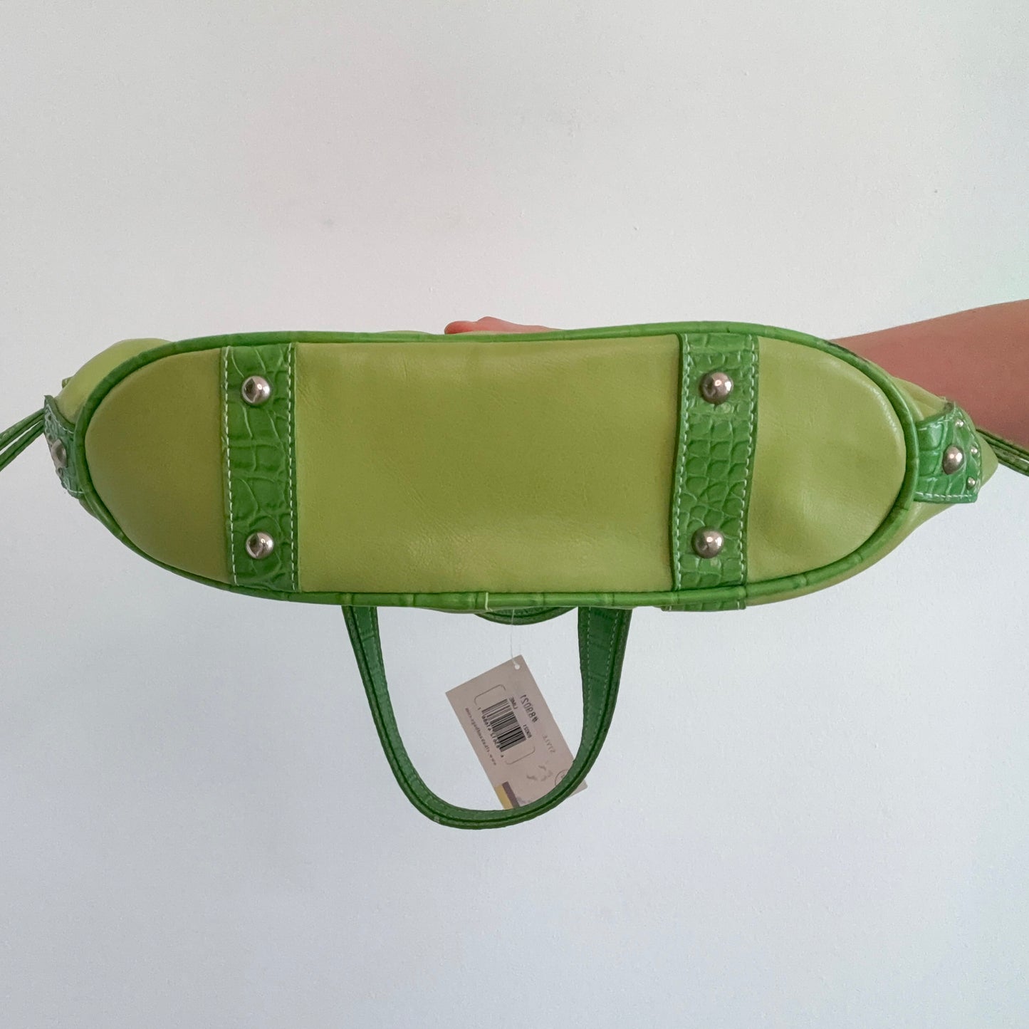 Y2K Green Buckle Handbag