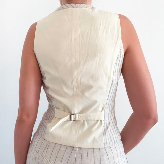 Rag & Bone Off-White Cotton Vest / SZ 6