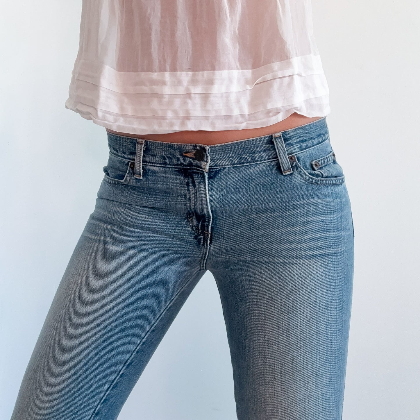 Y2K American Eagle Denim Flare Jeans / SZ 6
