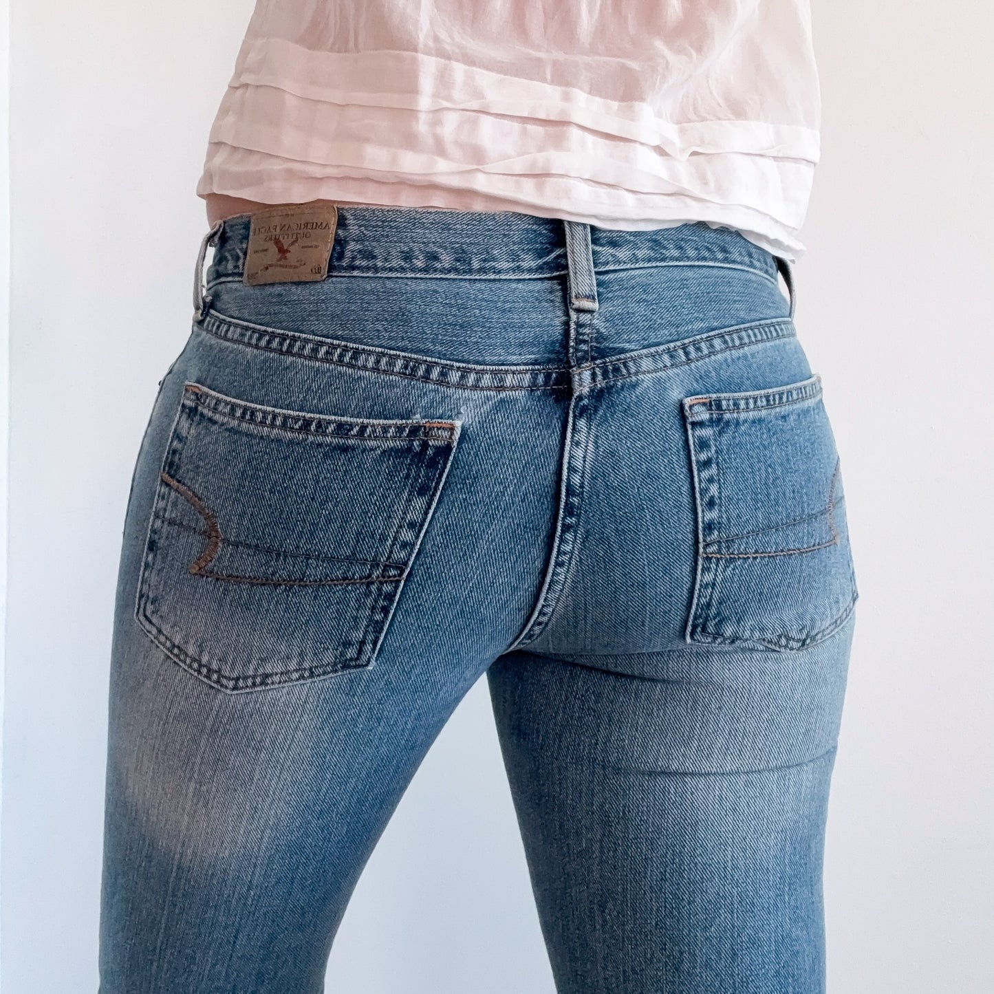 Y2K American Eagle Denim Flare Jeans / SZ 6