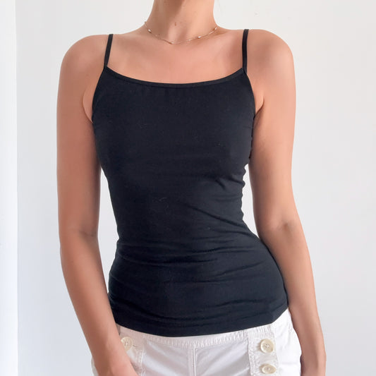 Y2K Black Classic Tank / SZ S-M