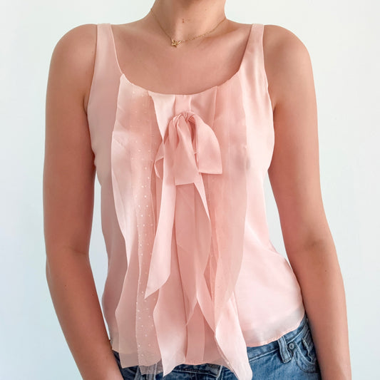 2010's Blush Bow Top / SZ S