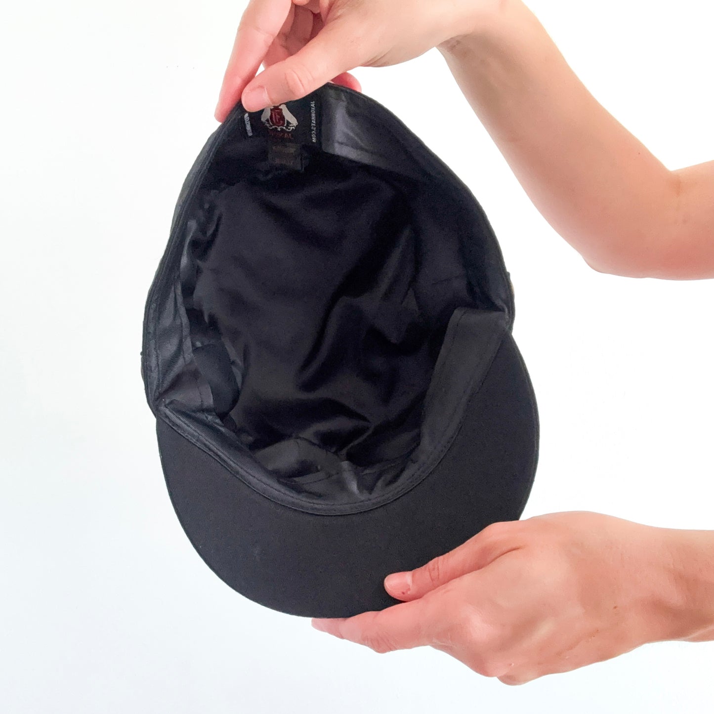 Y2K Black Army Cap