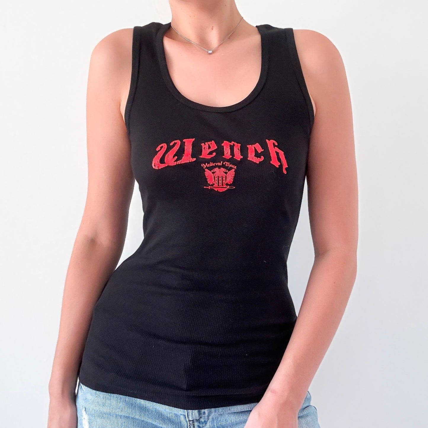 Y2K Black & Red "Wench" Tank / SZ M/L