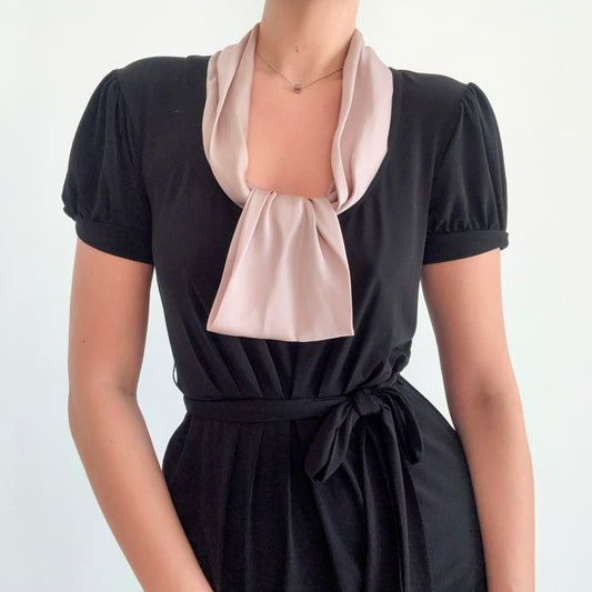 Y2K BCBG Paris Black Babydoll Dress / SZ S