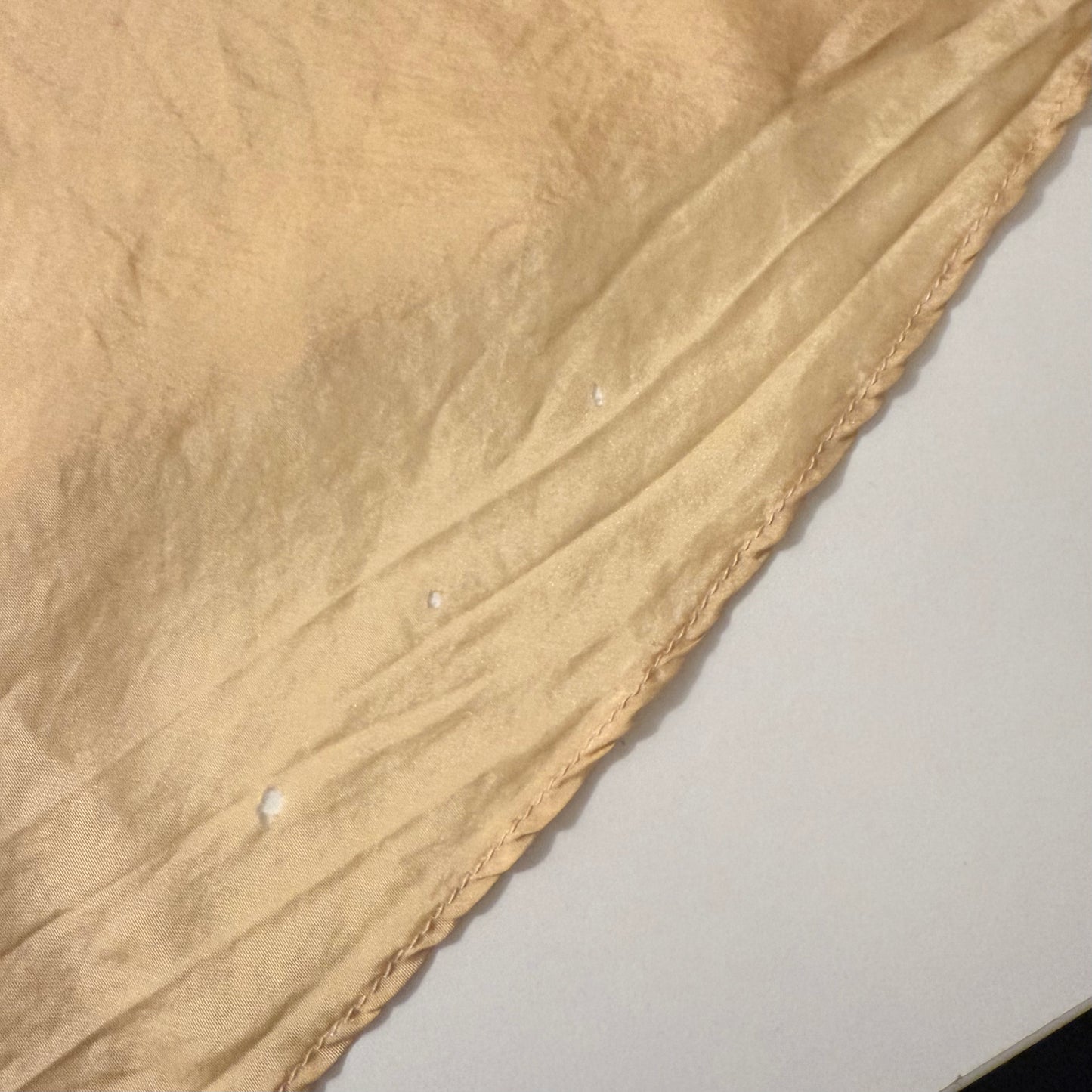 90's Vanilla Silk Slip Dress / SZ M