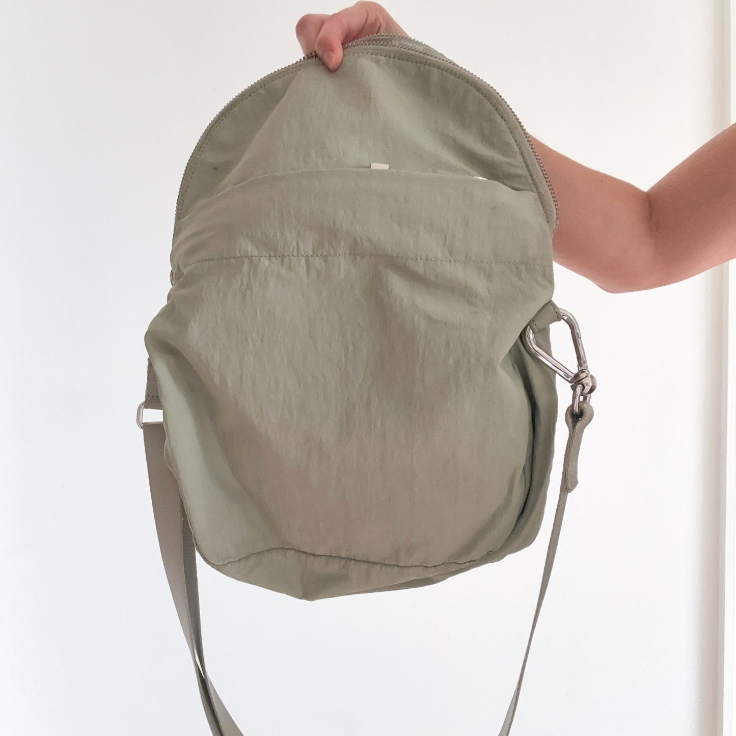 LuluLemon Sage Green Crossbody Bag