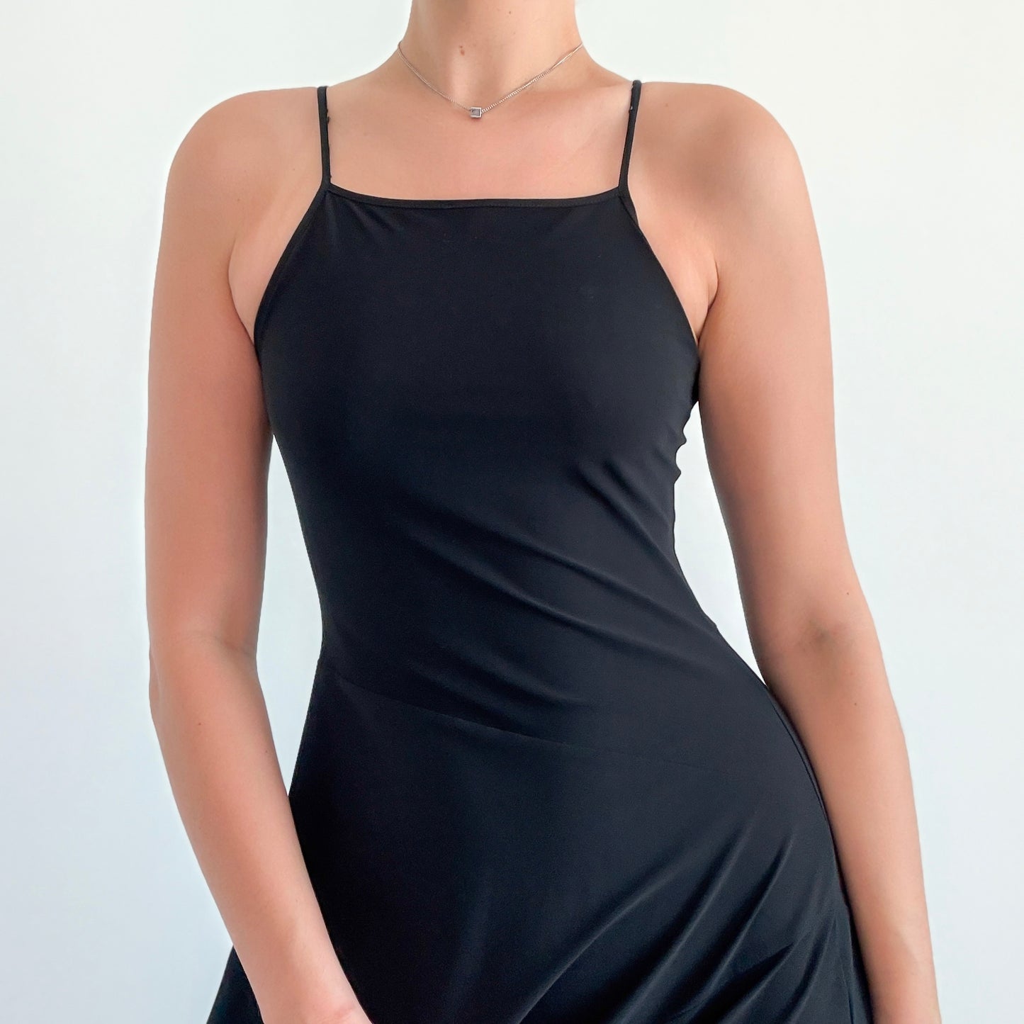 Marithe + Francois Girbaud Black Avant Garde Dress / SZ S