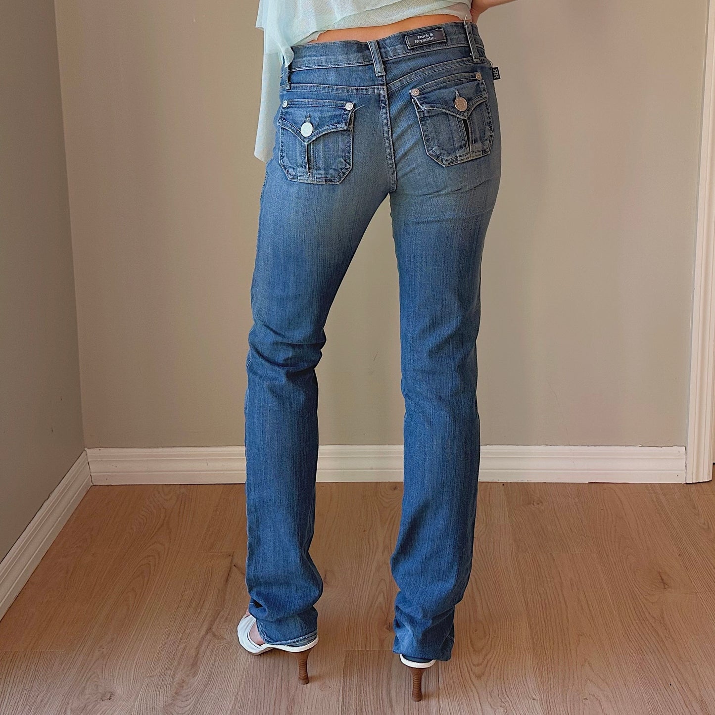 Y2K Rock & Republic Jeans / SZ 4