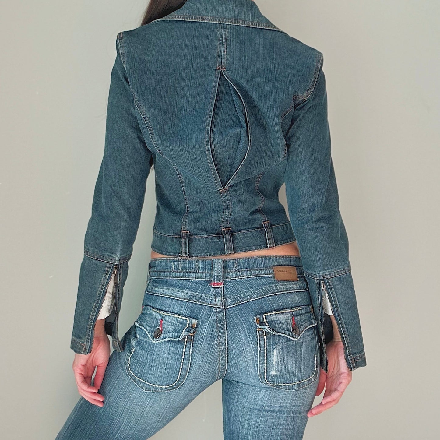Y2K Guess Denim Jacket / SZ M