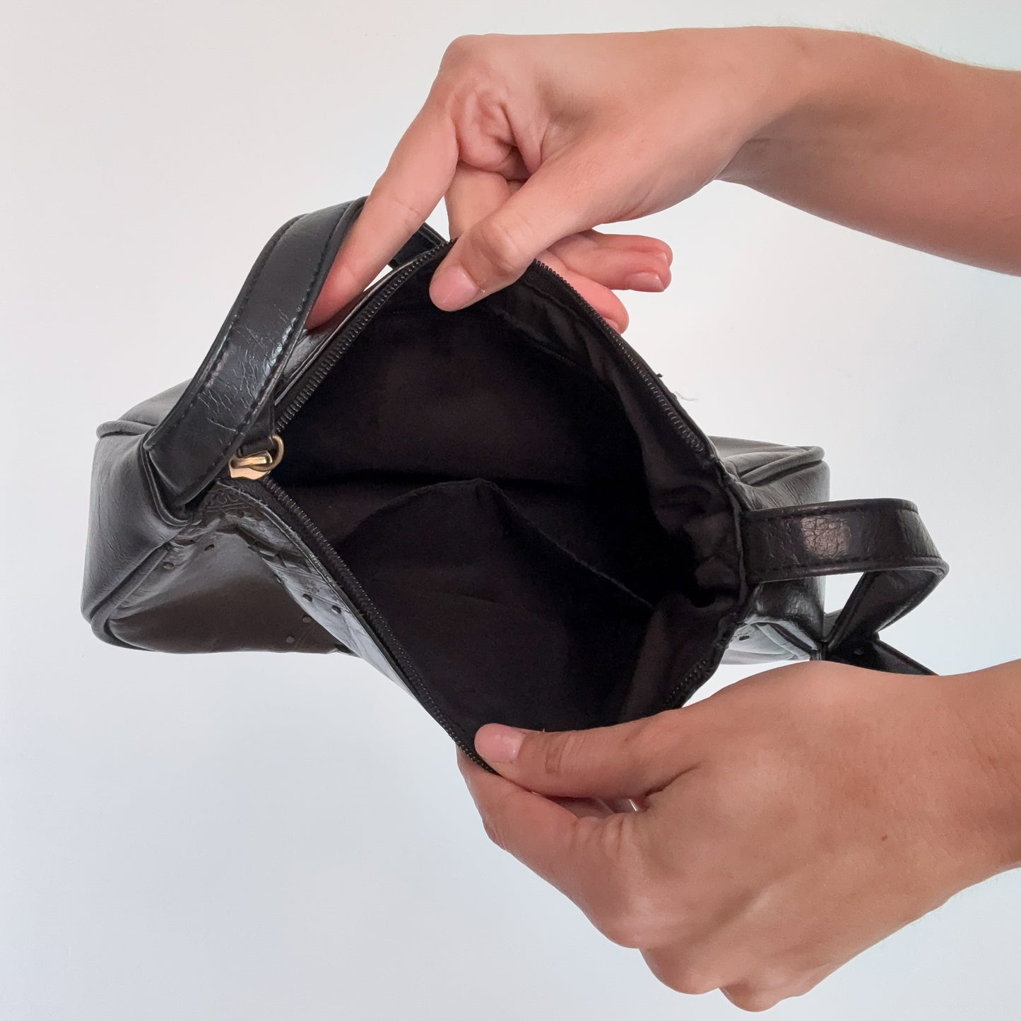 Y2K Black Studded Mini Purse