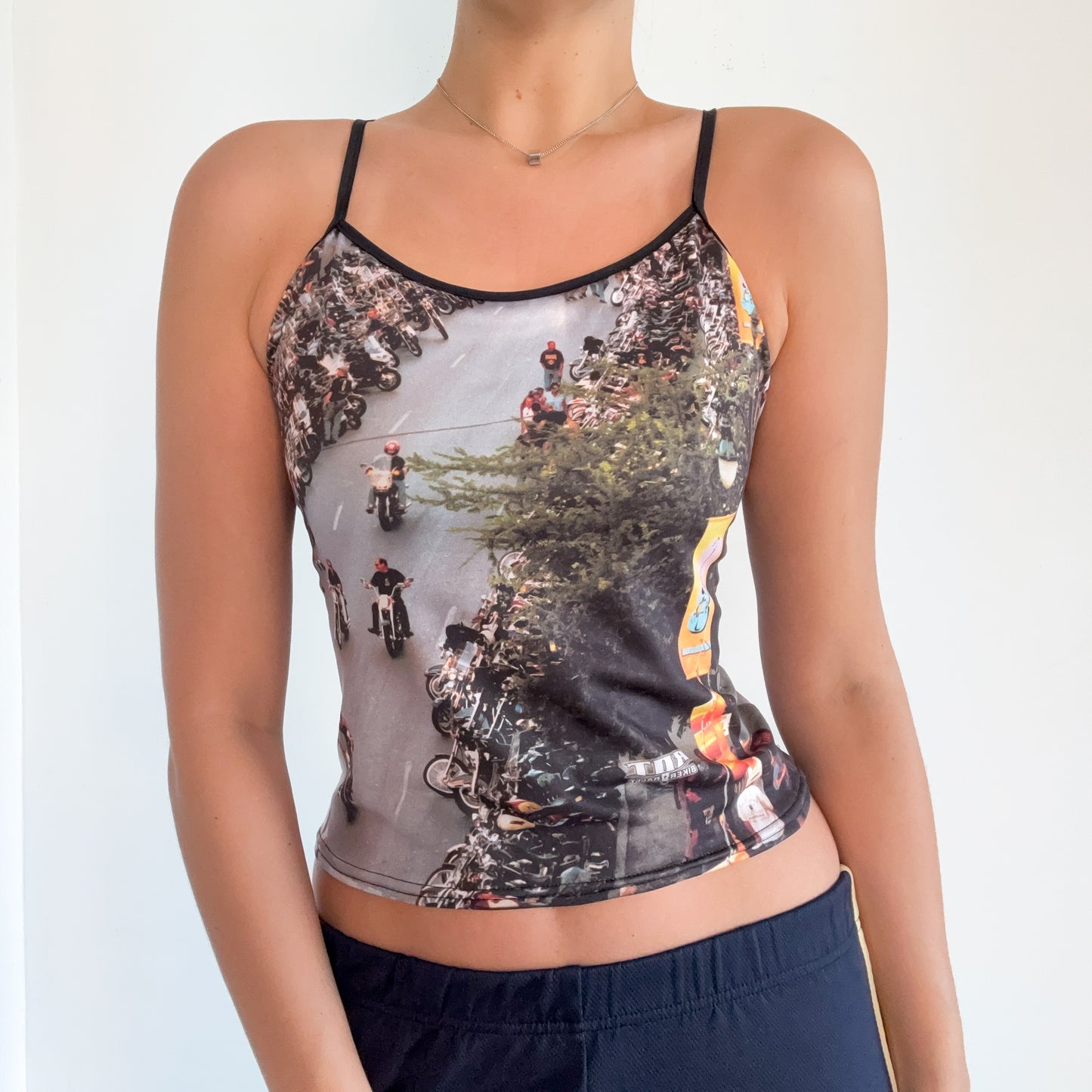 Y2K Biker Rally Graphic Tank / SZ S-M