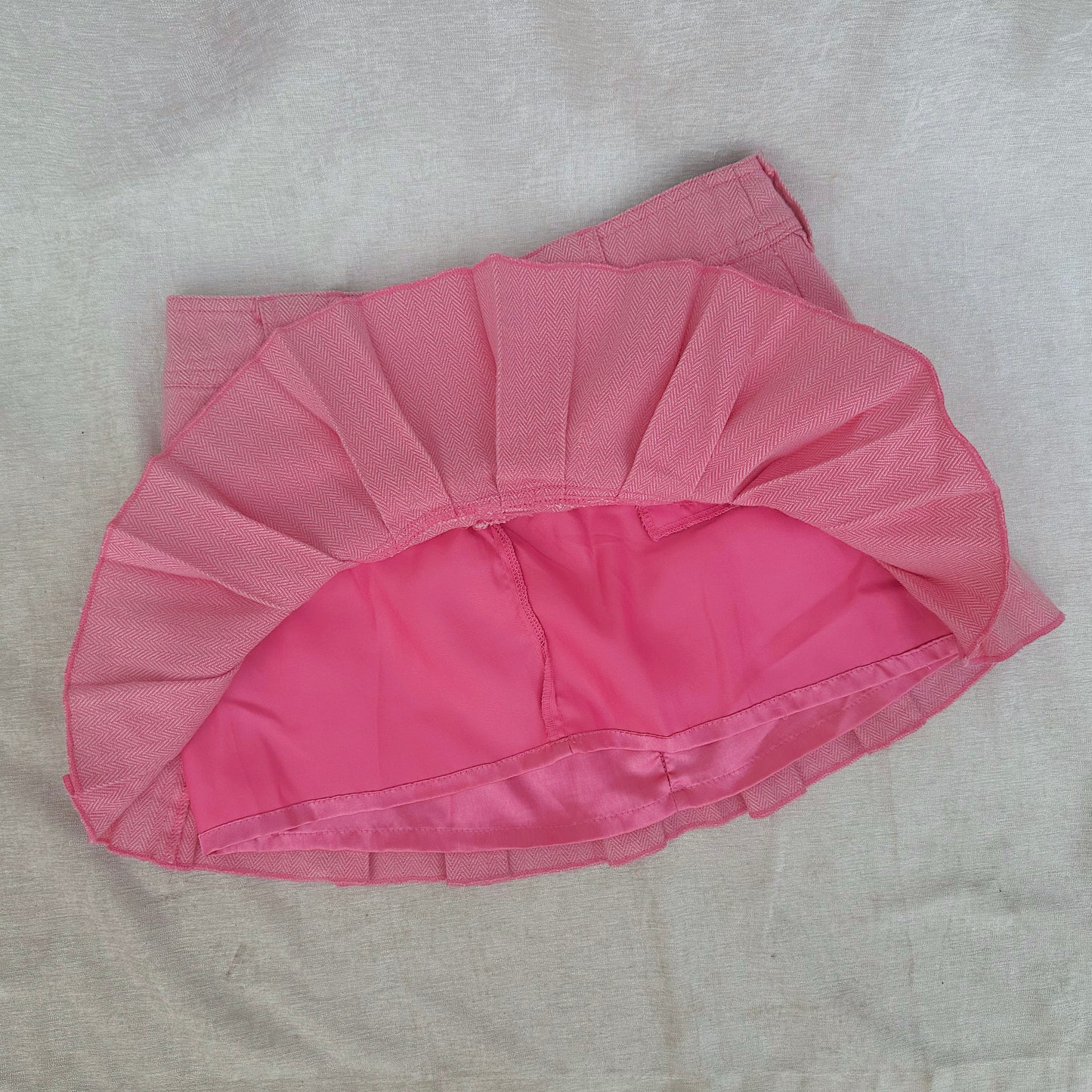 Y2K Aeropostale Pink Pleated Mini Skirt / SZ 0
