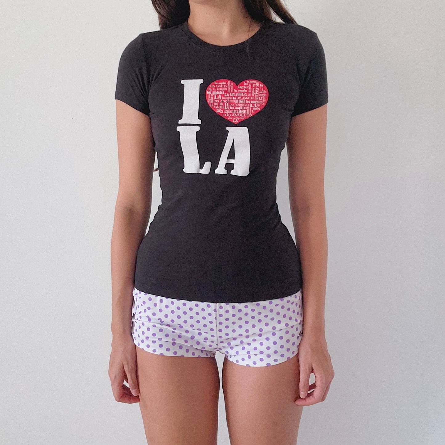 Y2K Black "I <3 LA" Tee / SZ S