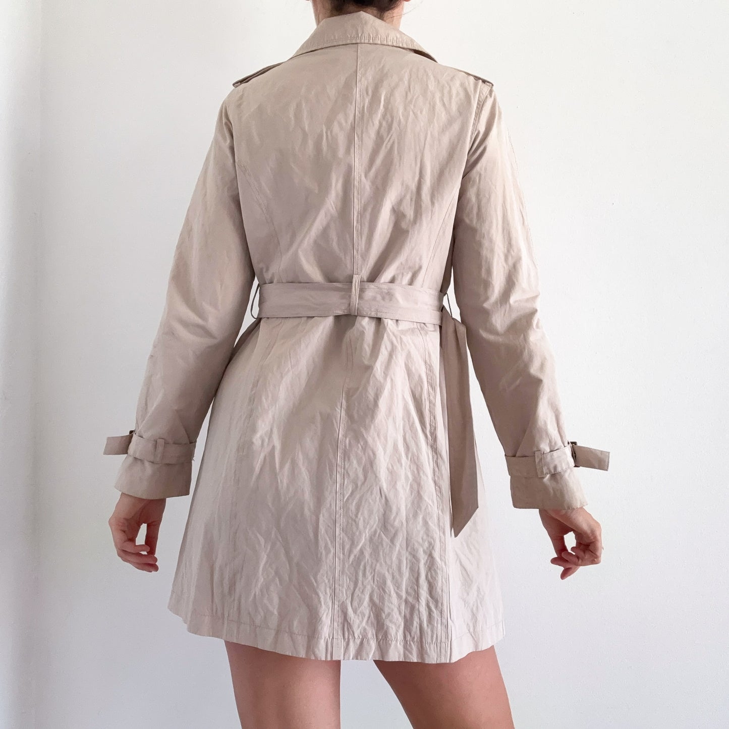 2010's Khaki Lightweight Trench Coat / SZ M/L