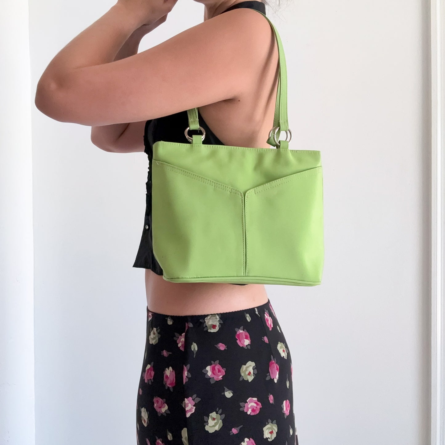Y2K Lime Green Handbag