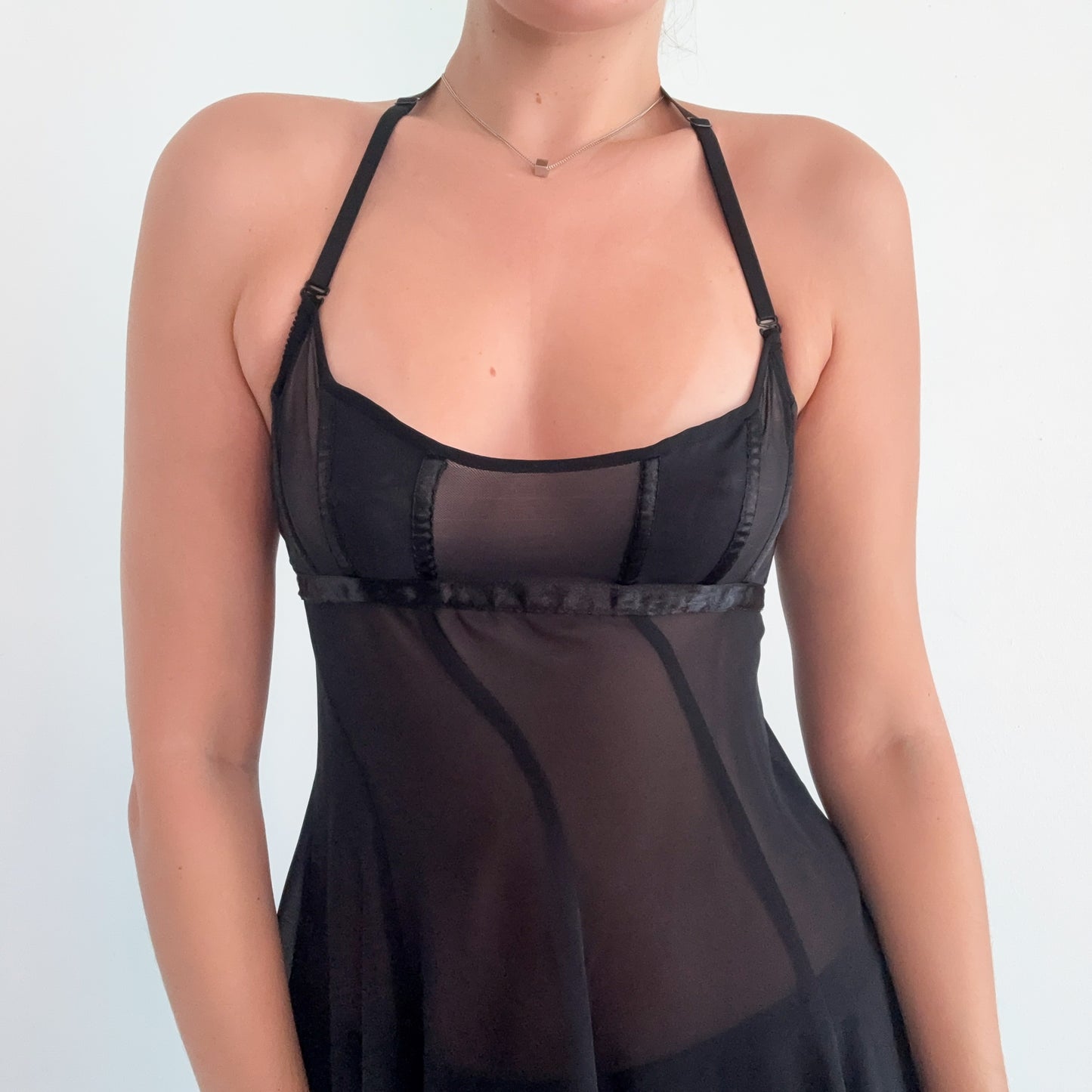 Y2K Victoria's Secret Black Fairy Nighty / SZ S