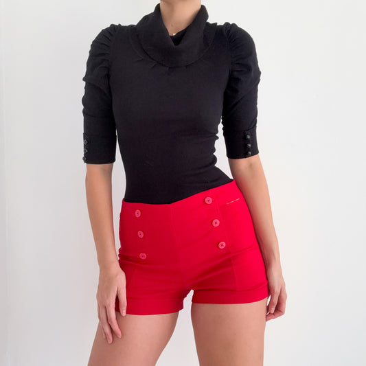 2010's Red Button Hot Shorts / SZ L