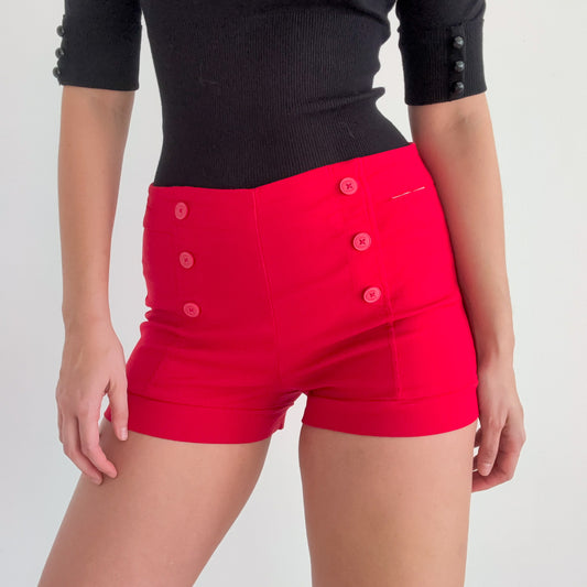 2010's Red Button Hot Shorts / SZ L