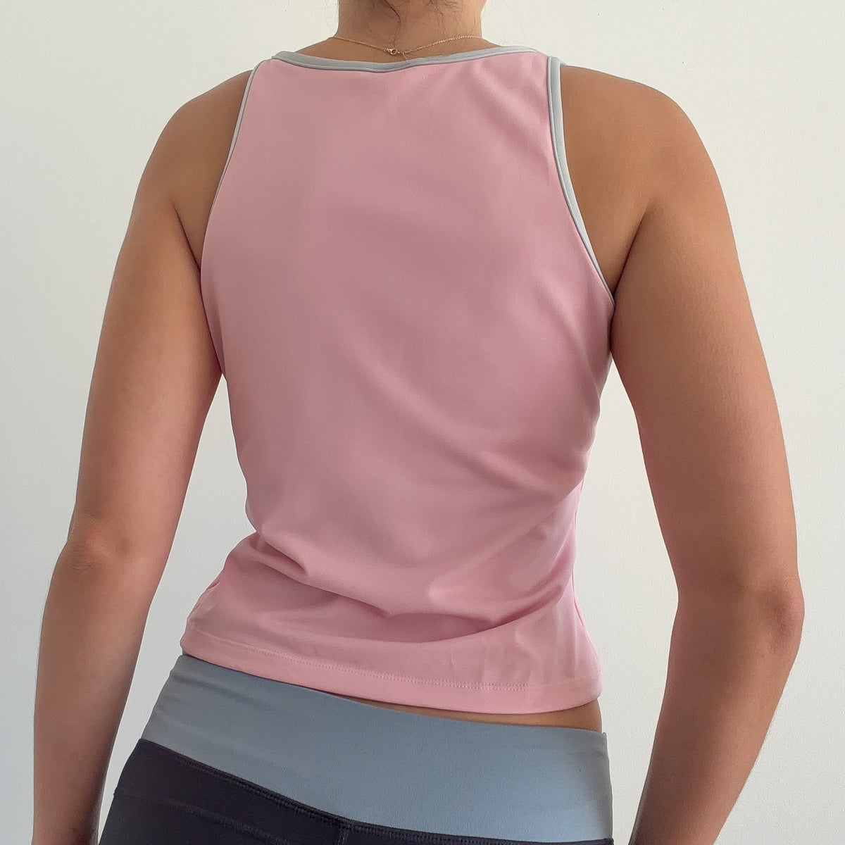 Y2K Baby Pink Workout Top / SZ M