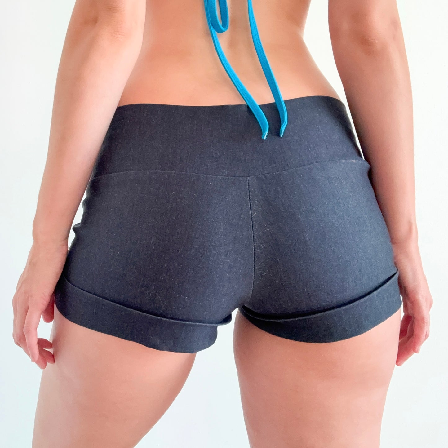 2010's Dark Blue Nautical Stretch Shorts / SZ L