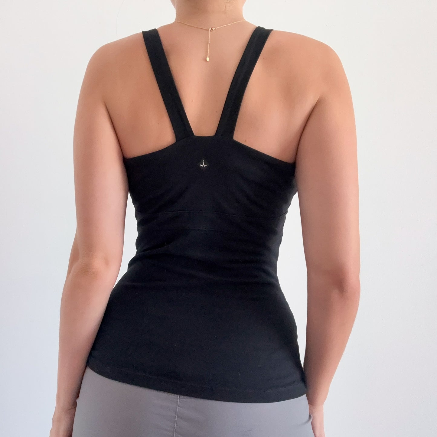 Y2K Black Workout Tank / SZ M
