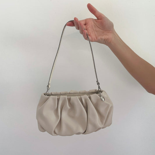 Stuad Off-White Leather Mini Purse