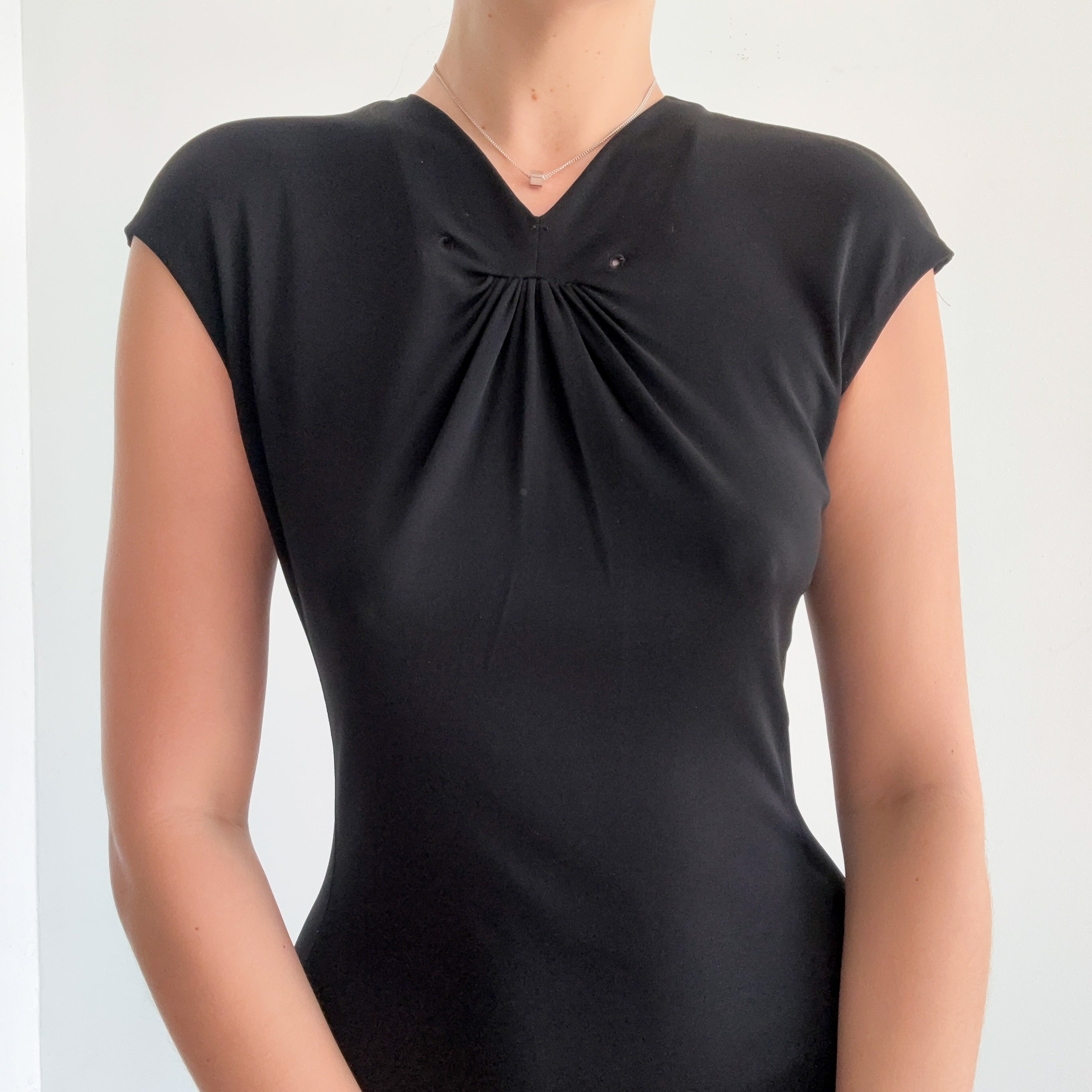 Y2K Roberto Cavalli Black Dress / SZ 6 – ivia retro