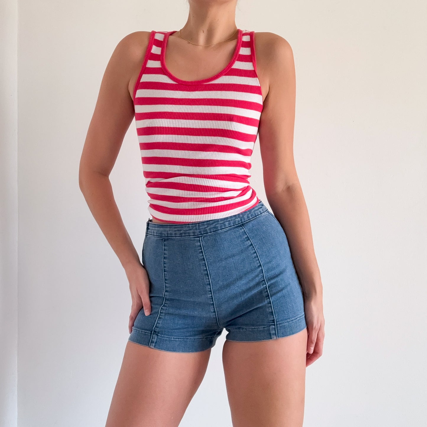 2010's Denim Hot Shorts / SZ 6/8