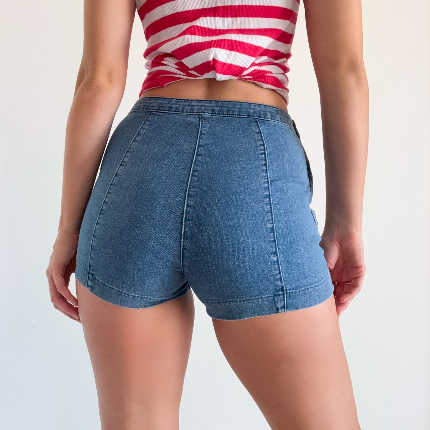 2010's Denim Hot Shorts / SZ 6/8