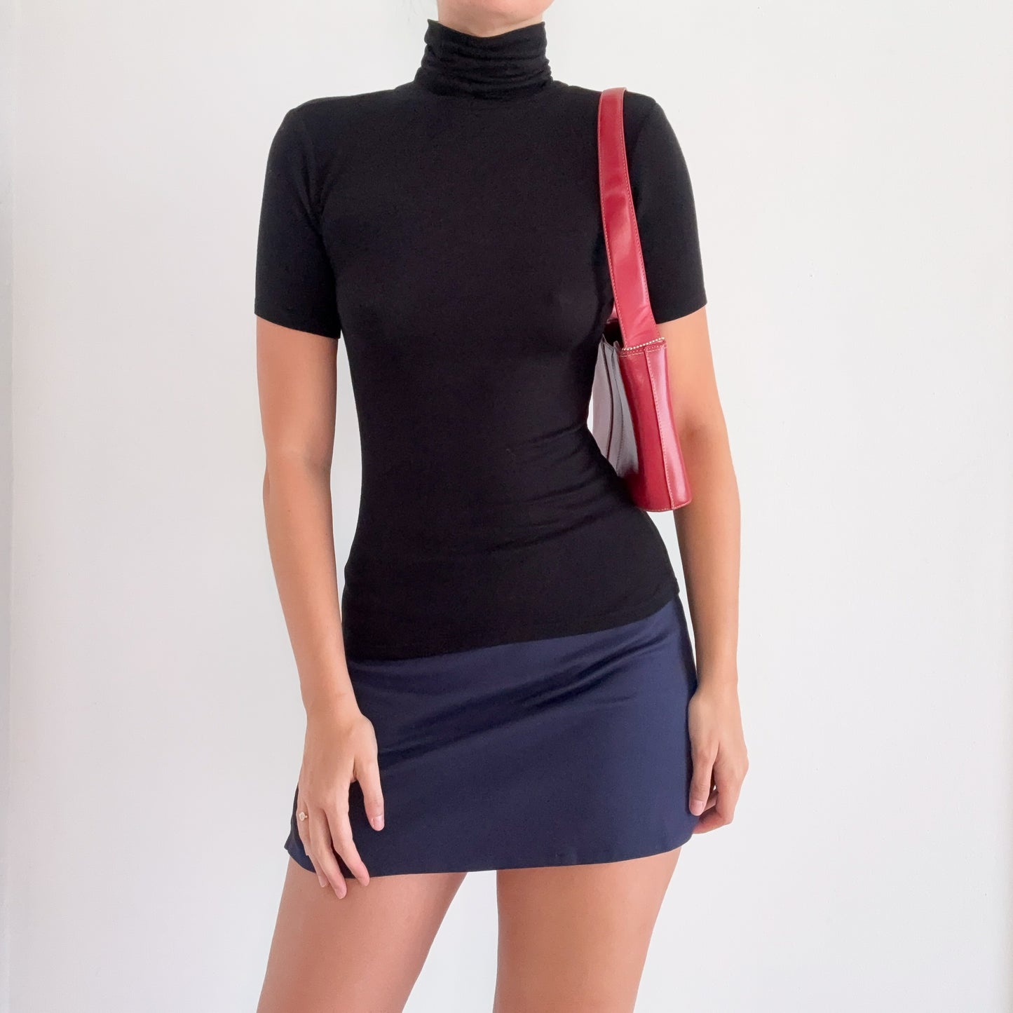 Y2K Navy Mini Skort / SZ M