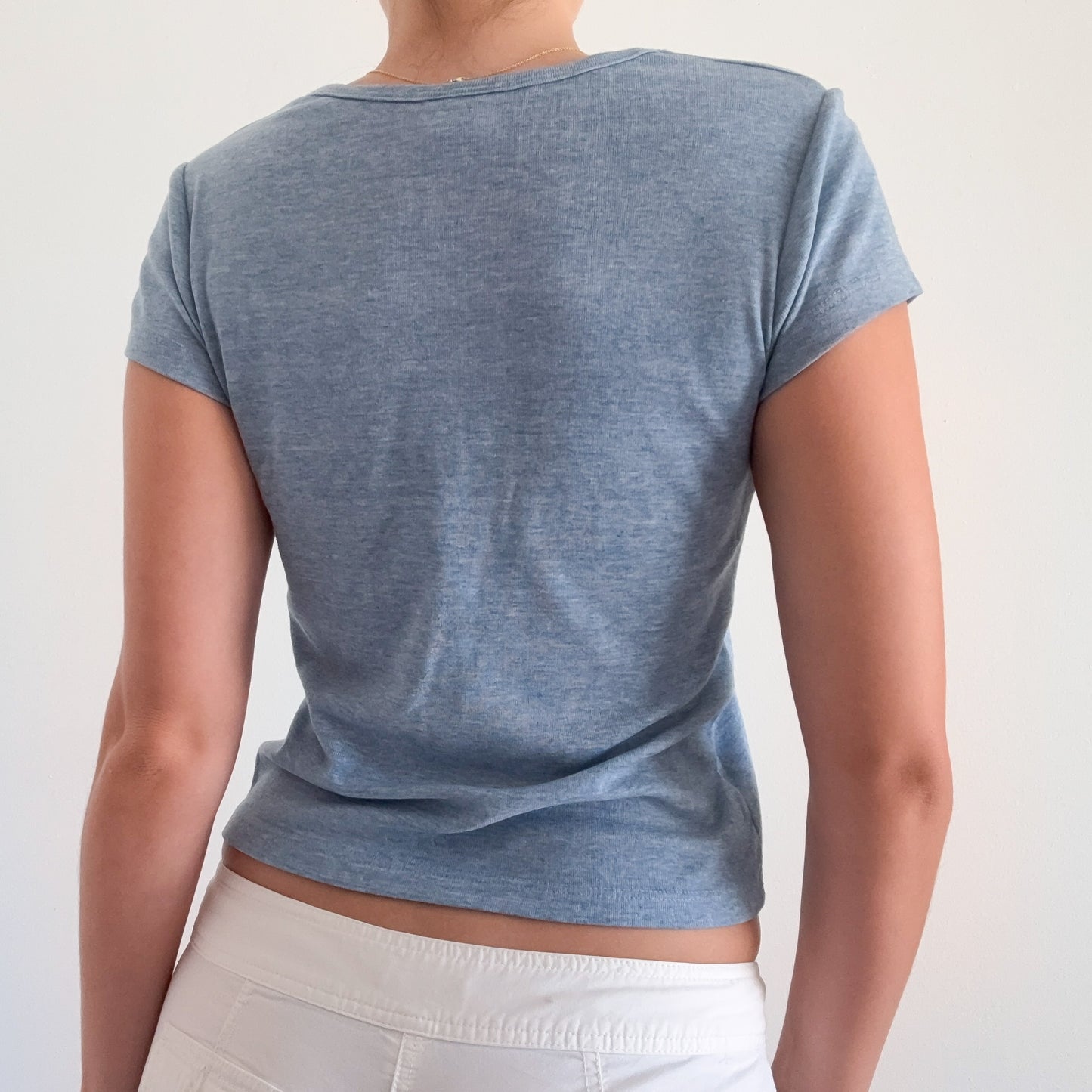 Y2K Hurley Light Blue Tee / SZ M-L