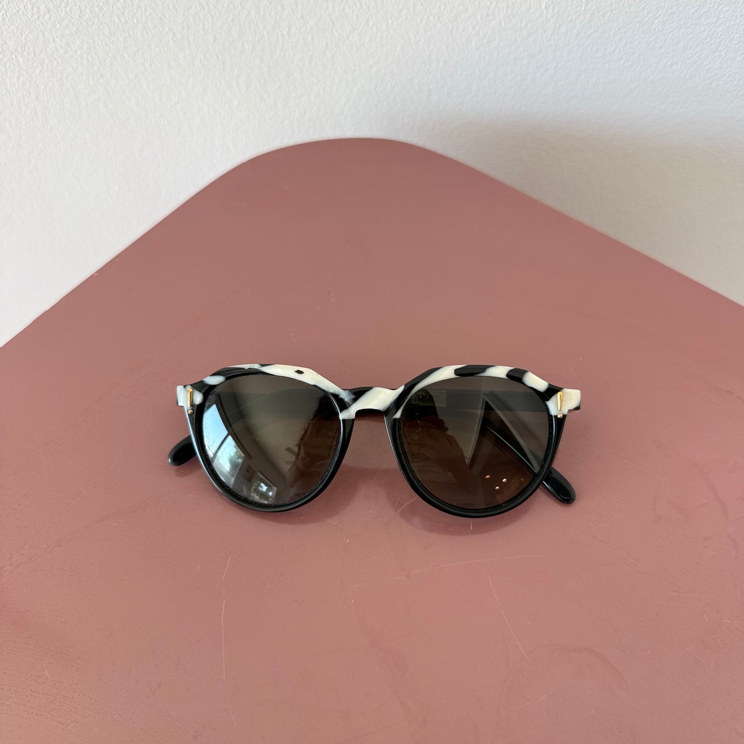 90's Joop! Black & White Tortoiseshell Sunglasses