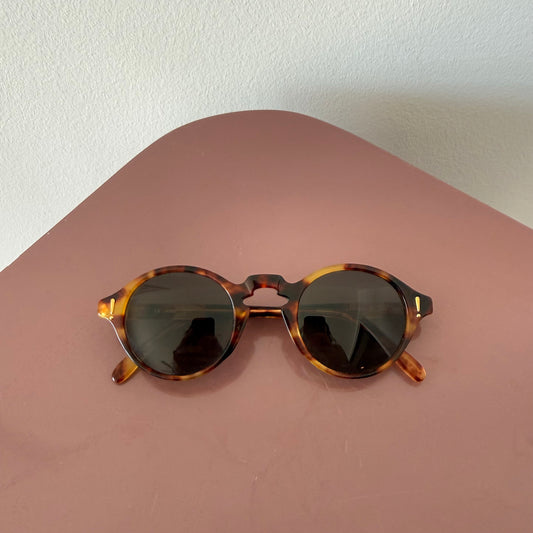90's Joop! Brown & Yellow Tortoiseshell Sunglasses
