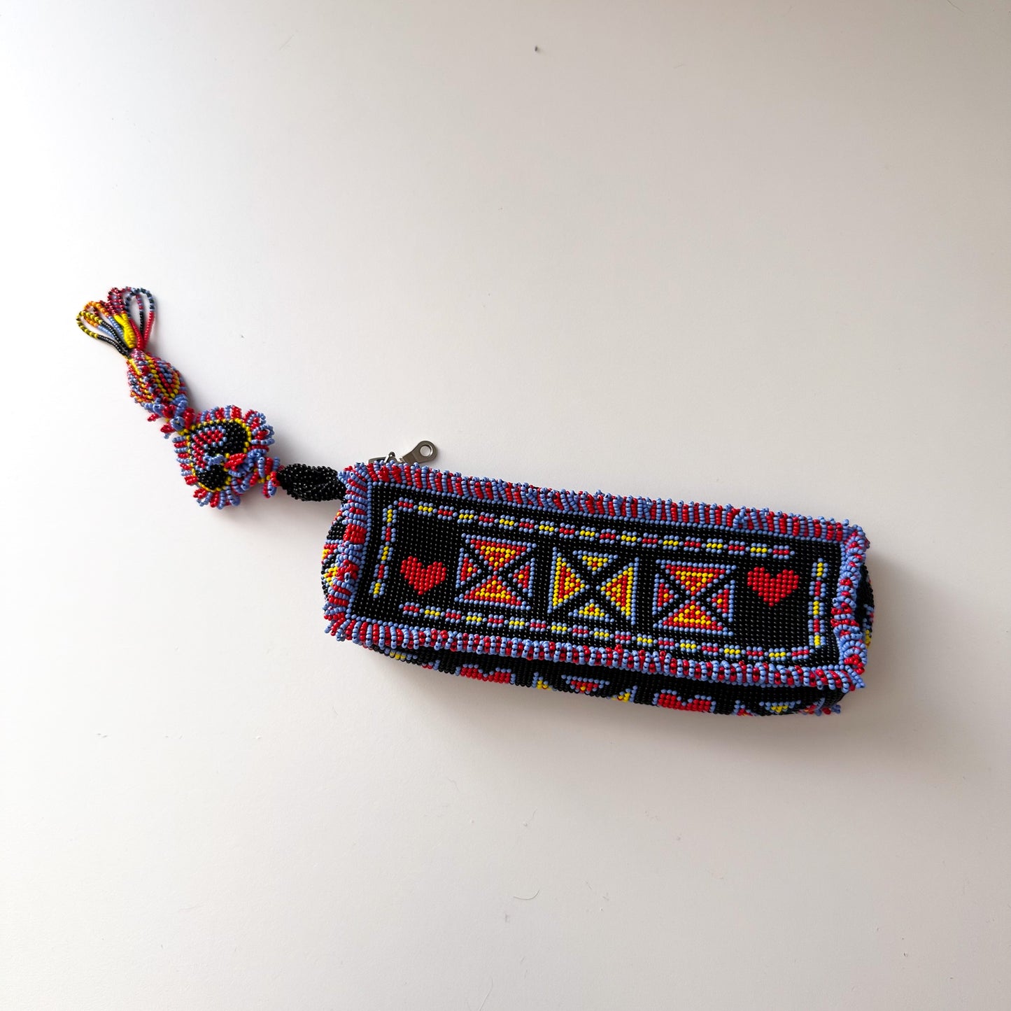 Purple Multicolor Beaded Case