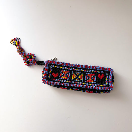 Purple Multicolor Beaded Case