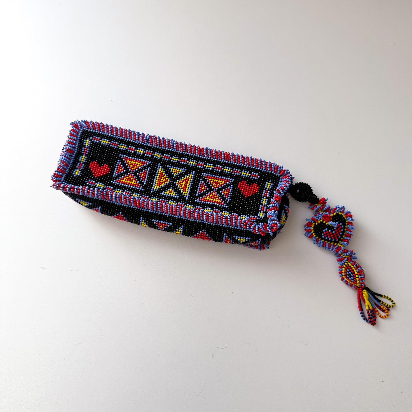 Purple Multicolor Beaded Case