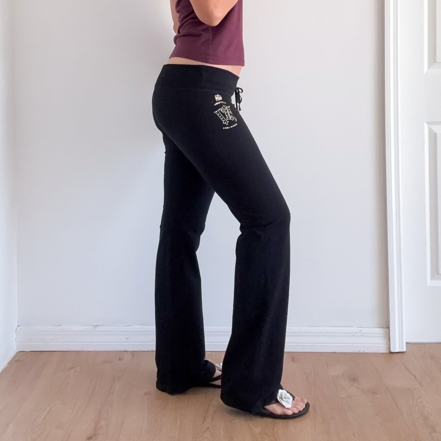 Y2K Seven Black Yoga Pants / SZ M