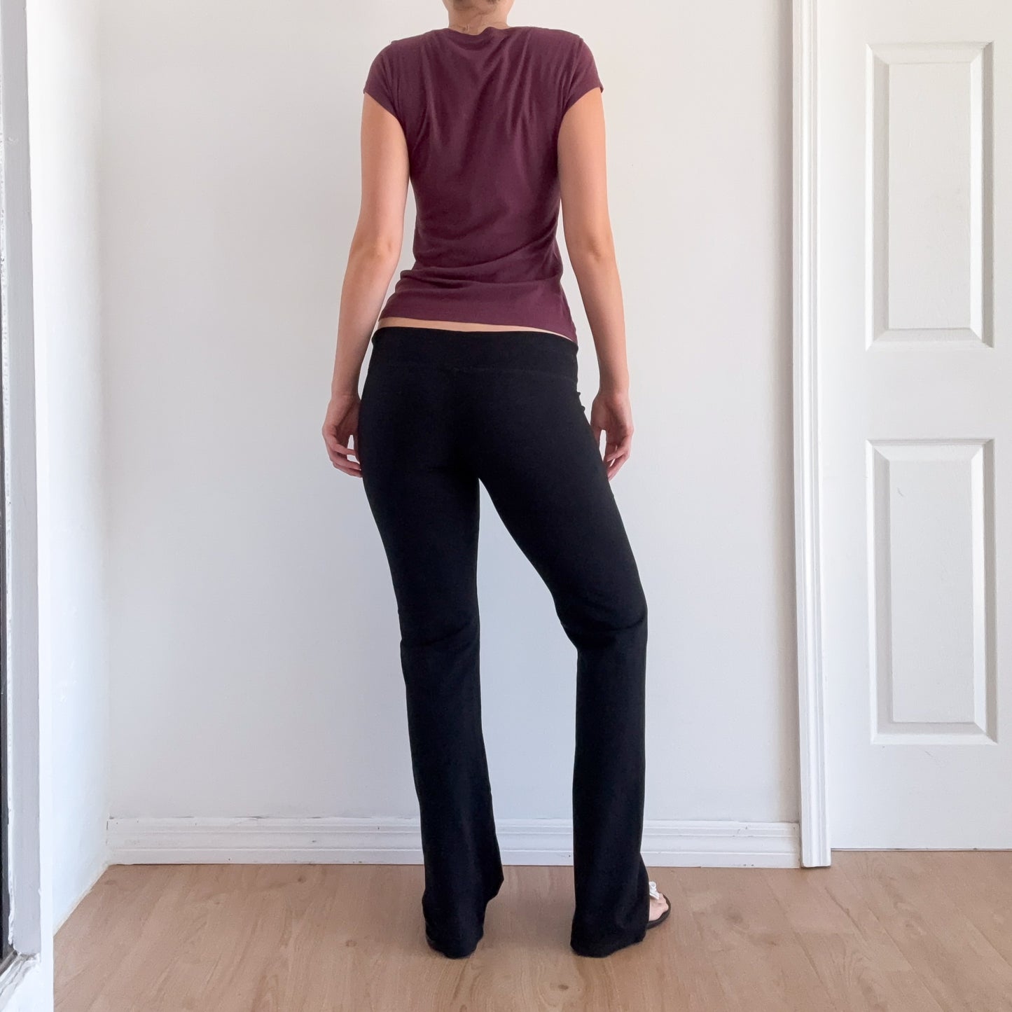 Y2K Seven Black Yoga Pants / SZ M